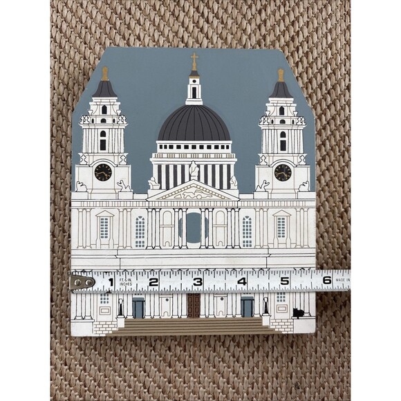 1996 Cat’s Meow London Series St. Paul’s Cathedral Retired Faline - Picture 4 of 4